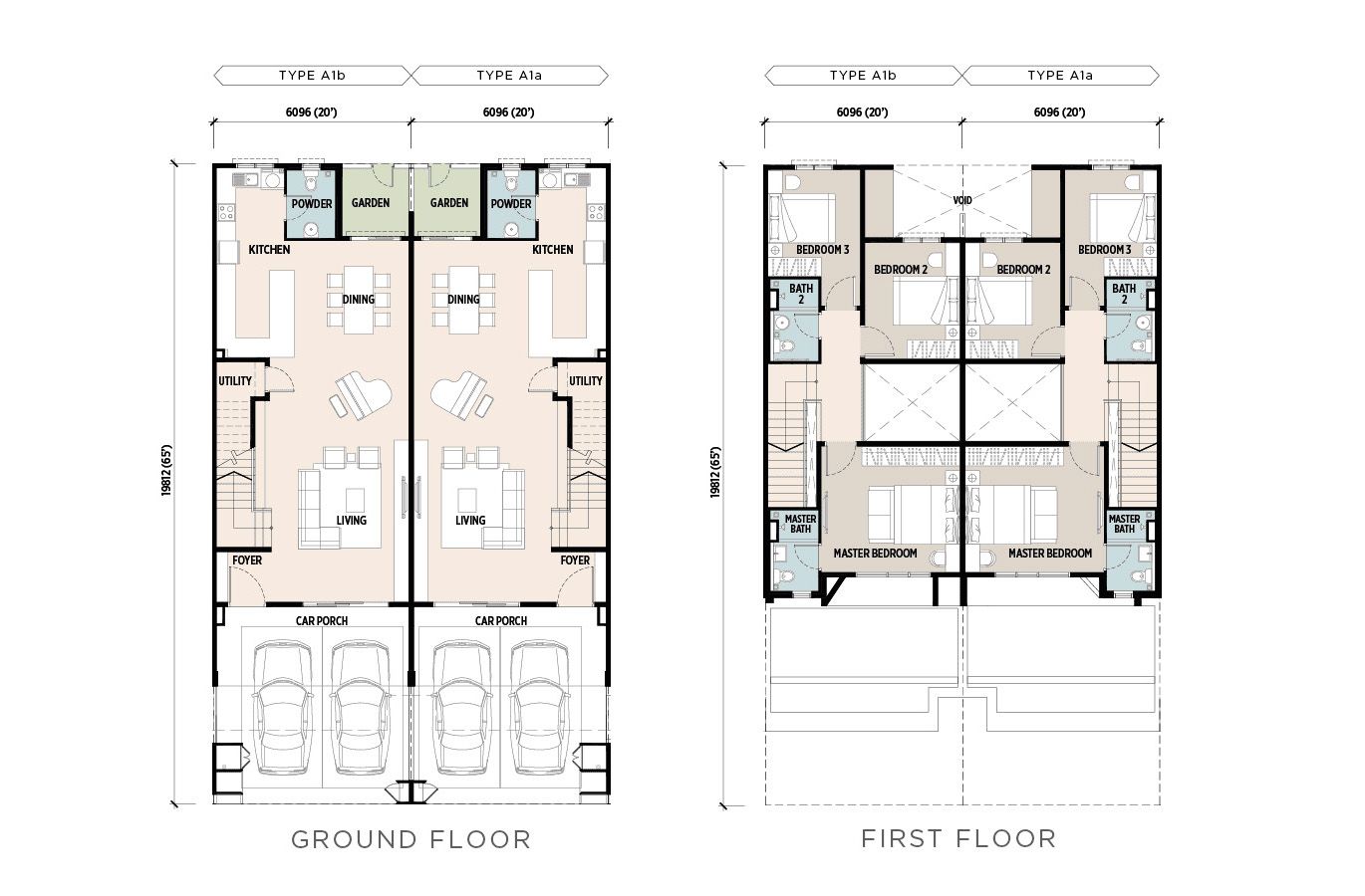 Mori Pines Type A floor plan in Gamuda Cove, Dengkil, Selangor
