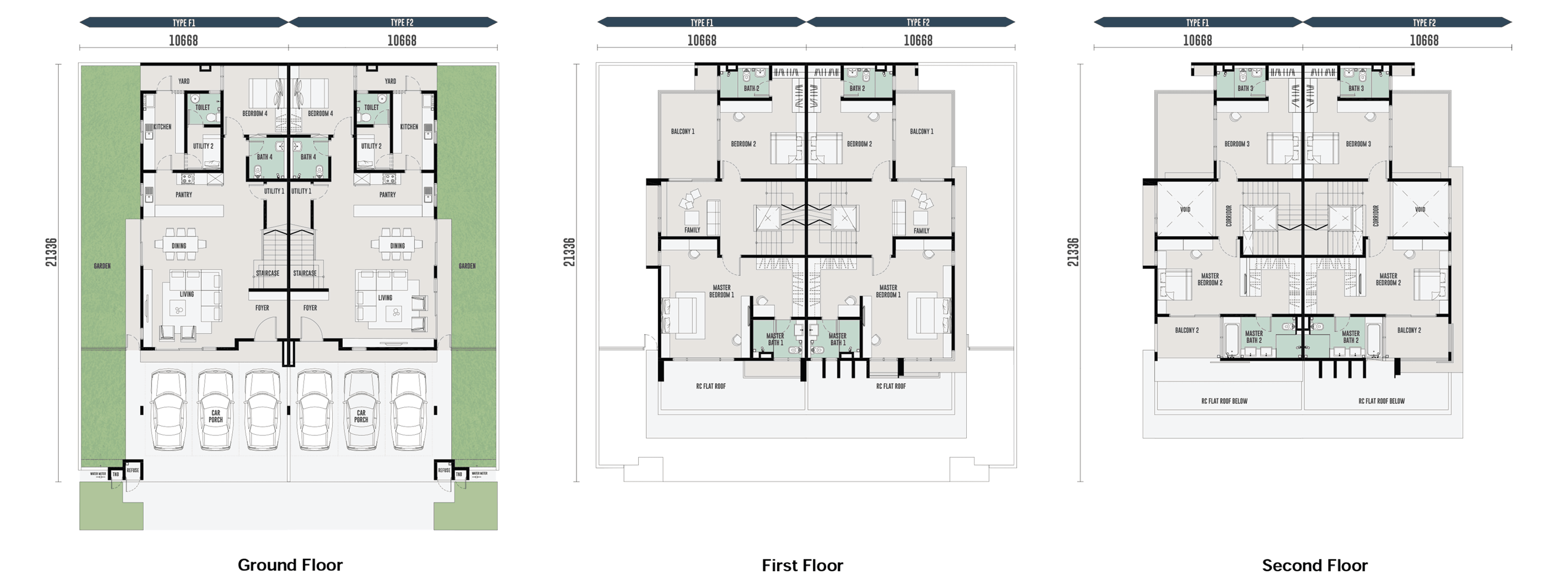 Valeria Garden Homes Type F
